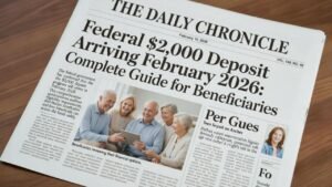 $2,000 Federal Deposit in February – Who Could Get Paid and Who Might Miss Out