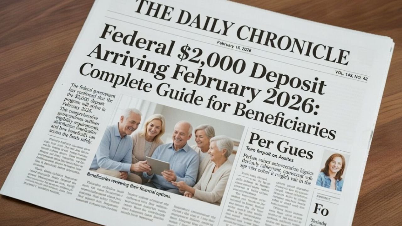 $2,000 Federal Deposit in February – Who Could Get Paid and Who Might Miss Out