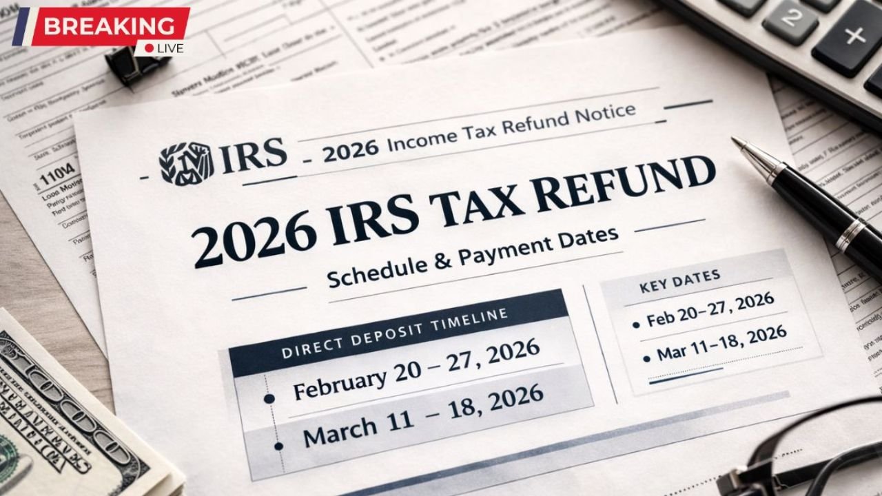 2026 Tax Refund Schedule Explained: When Will Your Money Arrive?