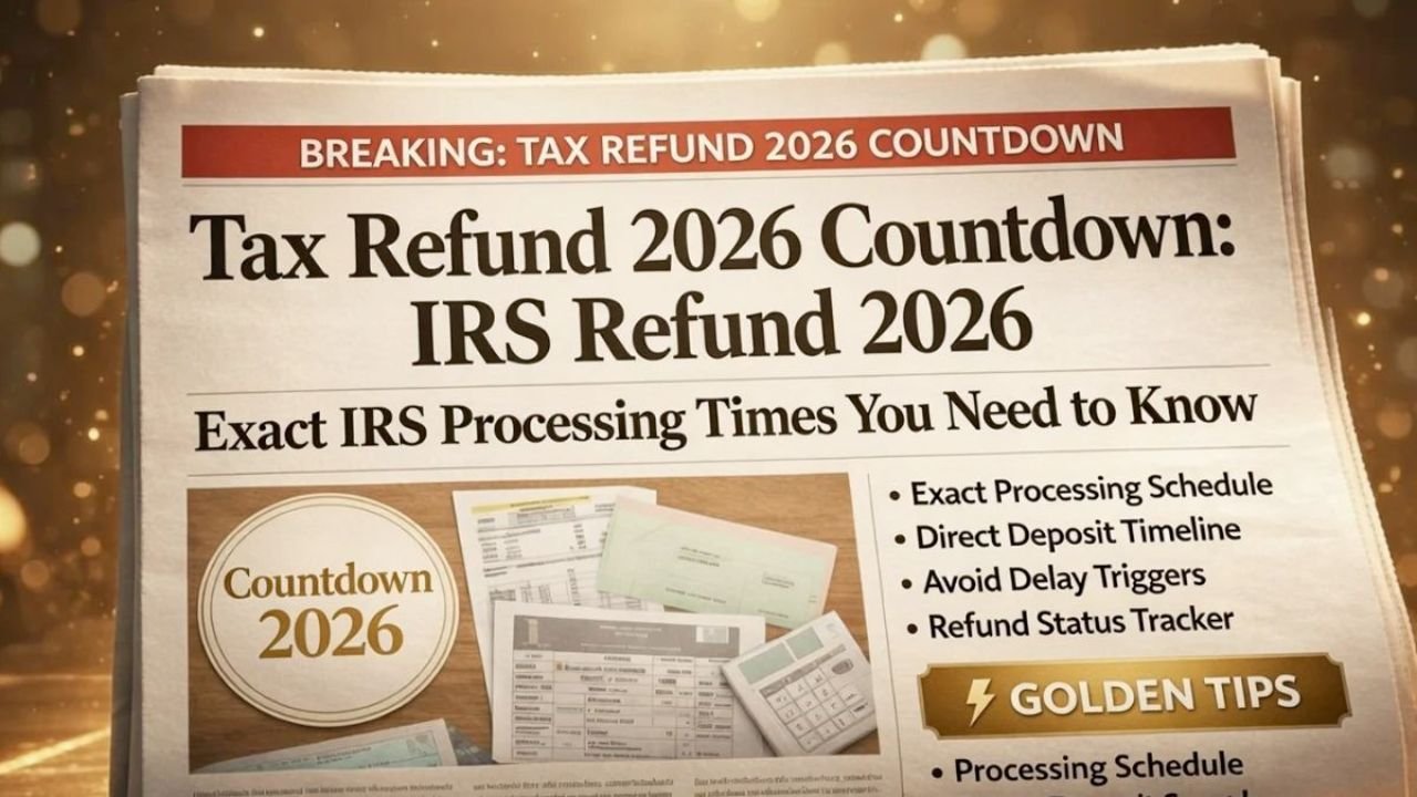 IRS Tax Refund 2026 Schedule: Expected Dates, Refund Amounts, and Processing Time Explained